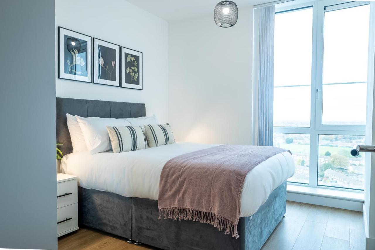 Luxe Apartments Bracknell Near Ascot, Legoland, Windsor, Lexicon - Free Parking & Gym Dış mekan fotoğraf